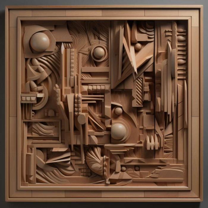 نموذج ثلاثي الأبعاد لآلة CNC 3D Art 